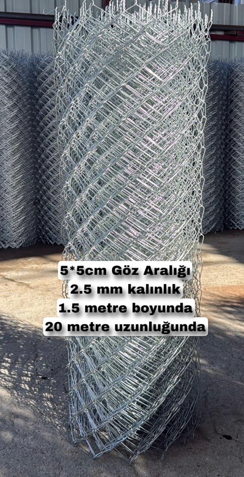 Bahçe Teli, Örgü Tel, Kümes Teli, Galvanize Tel