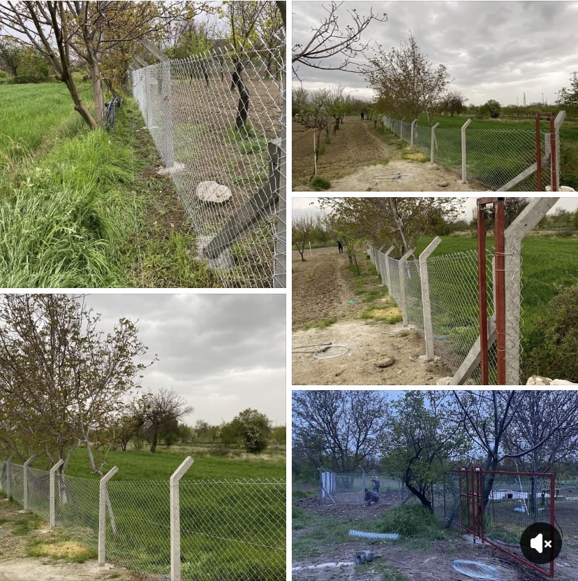 Burdur Çendik Köyüne Bahçe tel çevirme montaj işlemi yapılmış olup teslim edilmiştir.